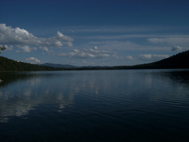 Phelps Lake... Camp for the next two nights