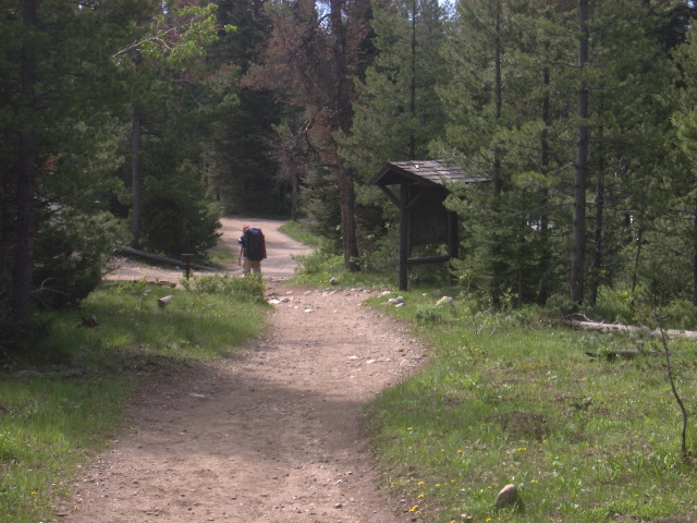 sigh, back at the trailhead