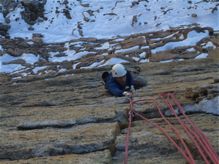 andy climbing